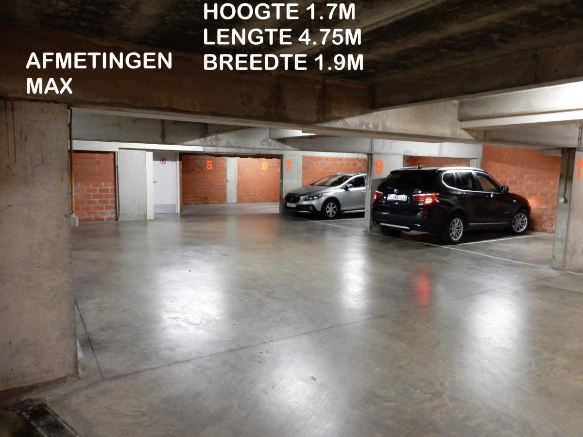 Studio Center Of Ostend W/Parking & South Terrace Apartment Exterior photo